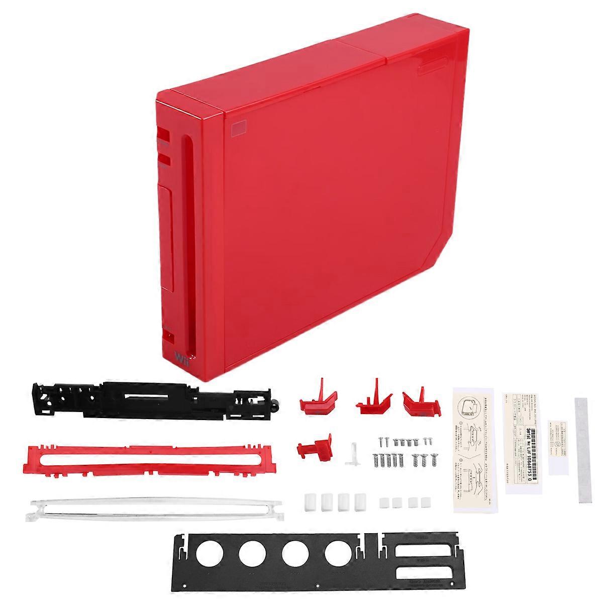 For Full Case Cover Housing Shell with Buttons - Transparent Housing Shell Case for Game Console E