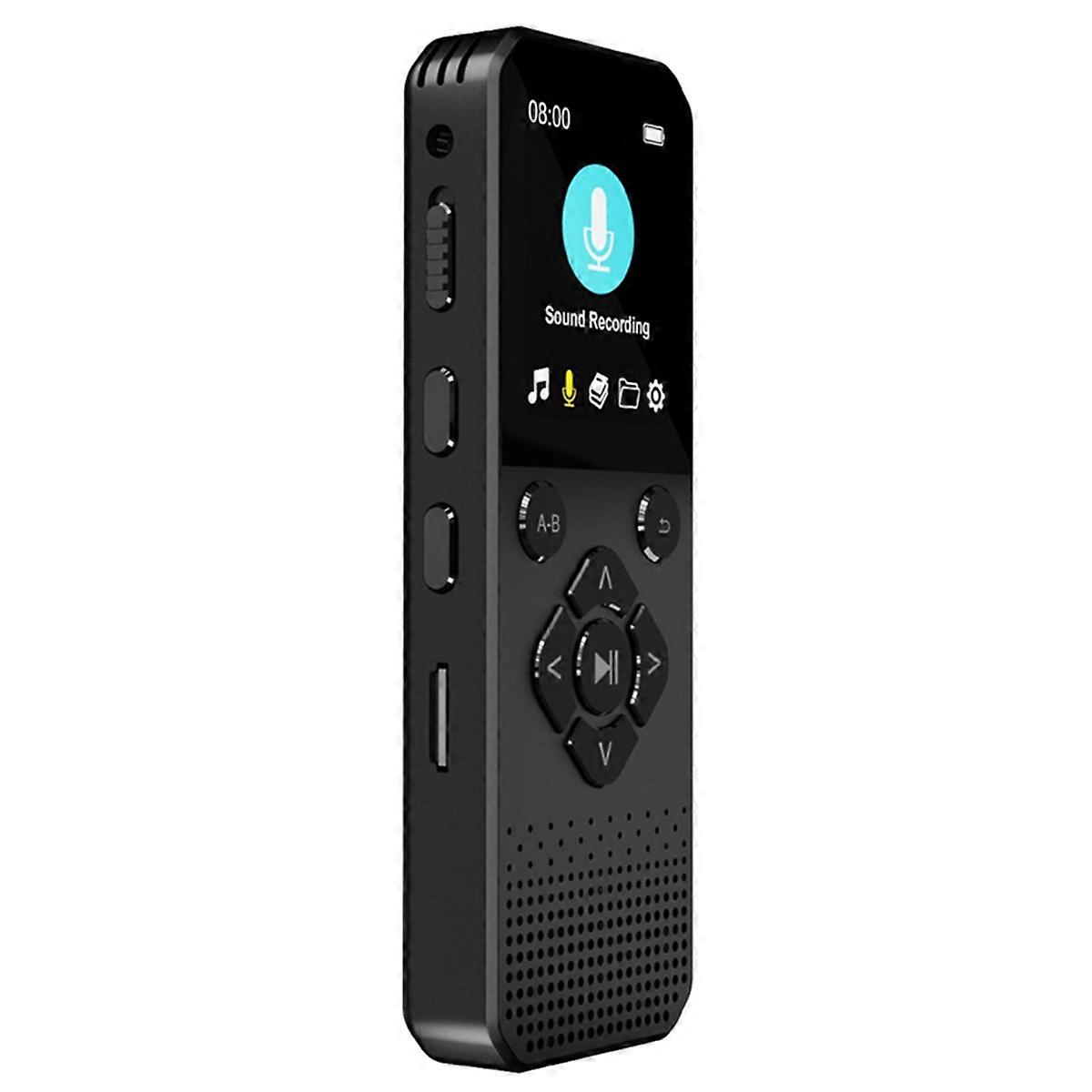 Voice Recorder MP3 Player LED Color Screen Mini Sound Audio Recorder Multifunction Dictaphone MP3 FM E-Book HiFi 32G