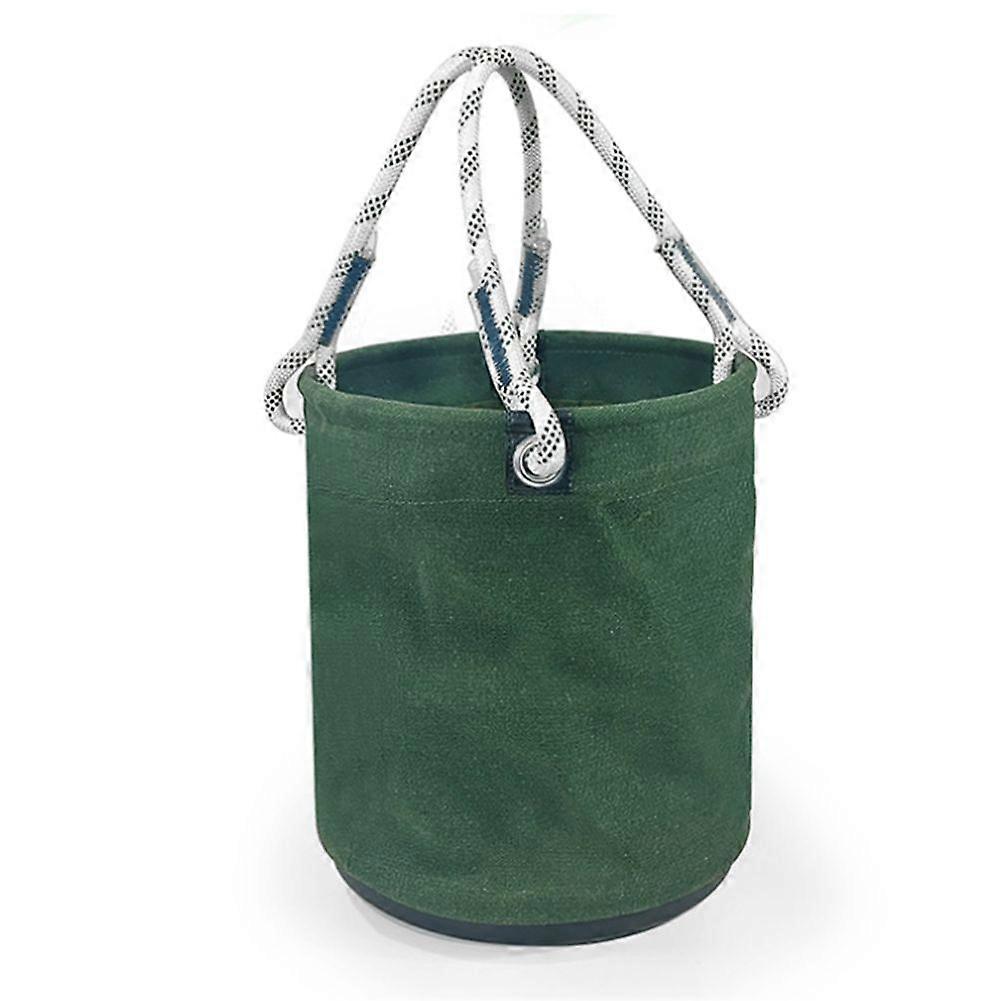 Storage Bucket Bucket 40x30cm 50KG Load Bearing Plastic Bottom Nails Tool Organizer for Maintenance Work Black