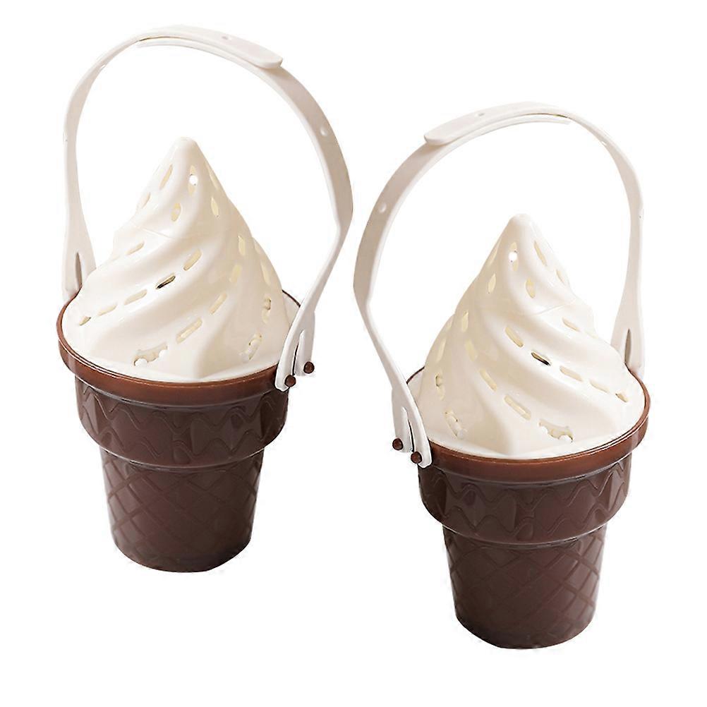 Reusable Moisture Absorber Box 2Pcs for Shoe Cabinet and Bookshelf Humidity Absorbers Coffee Pp Material Featuring Sleek Design