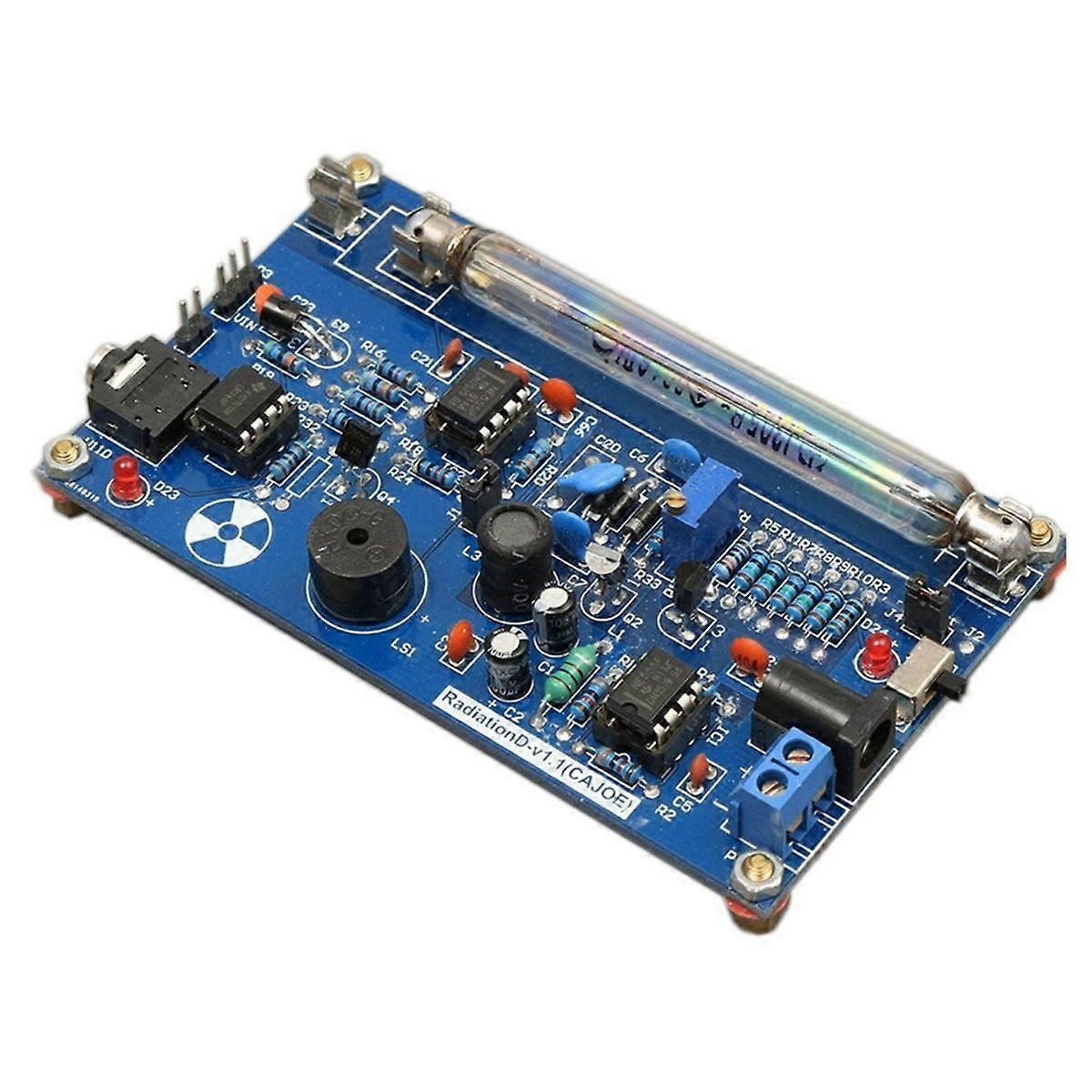 Fai Da Te Assemblare Geiger Counter Kit Counter Module Rivelatore Di Radiazioni Nucleari Con Suono E Luce Alar