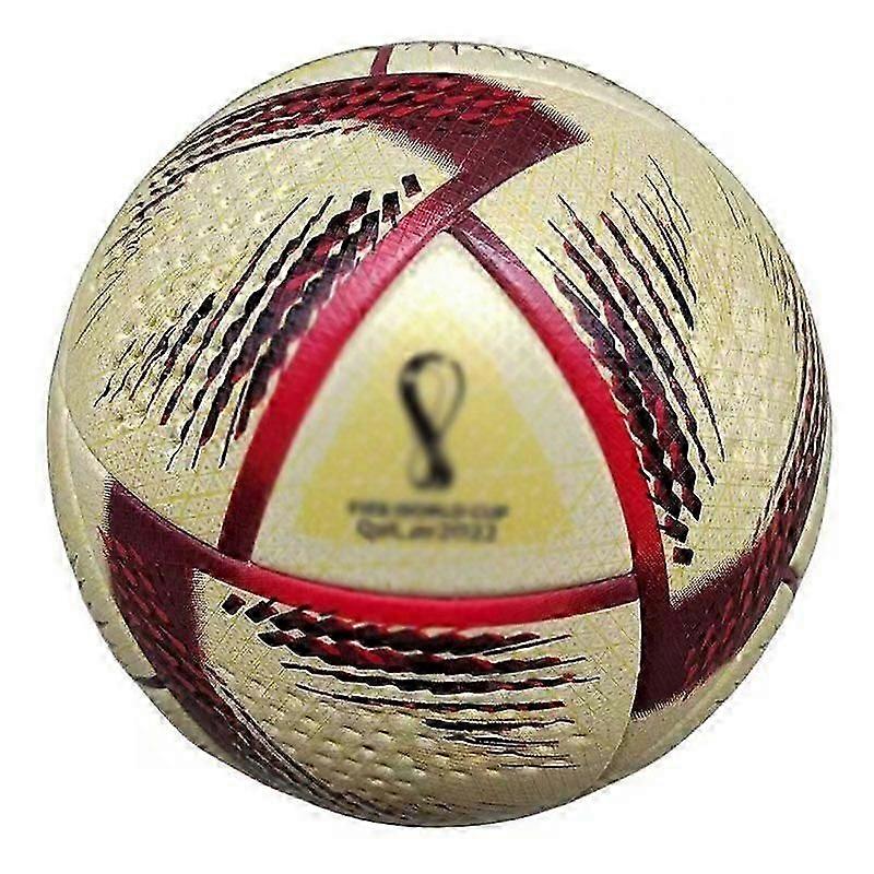 2022 Qatar Apricot Red Soccer Ball for Competition and Training