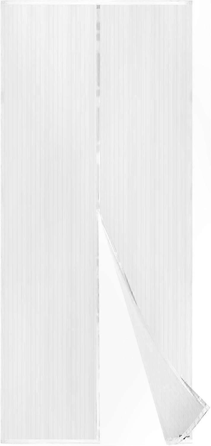 Magnetic Screen Door 80x210cm, Easy Assembly and Tool-Free Installation for Doors, Durable Mesh with Magnetic Closure