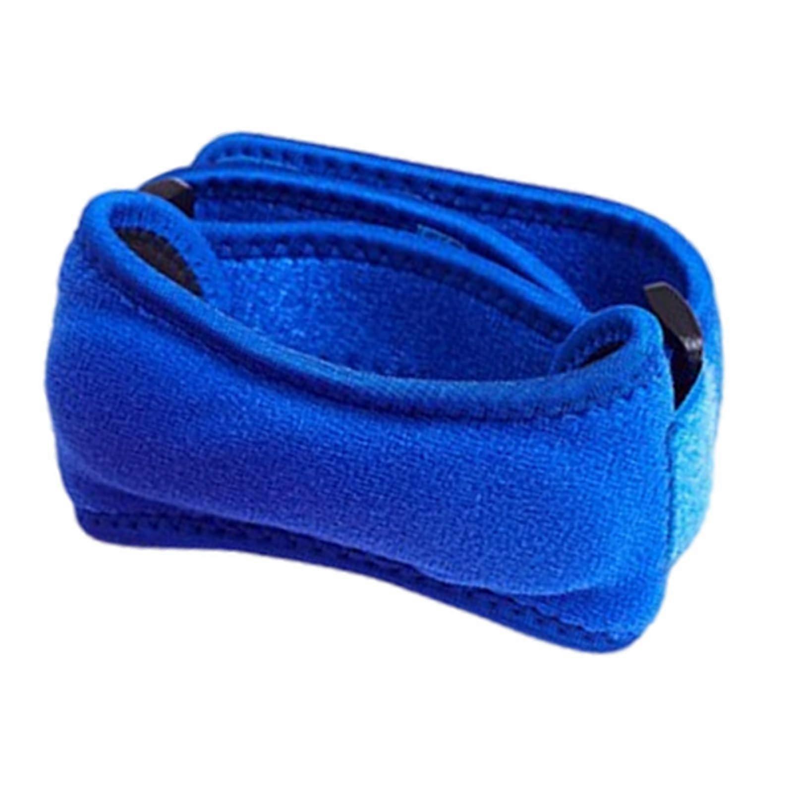 Patella Knee Strap Adjustable Knee Brace for Patellar Tendon Support, Relief for Soccer and Basketball, Blue