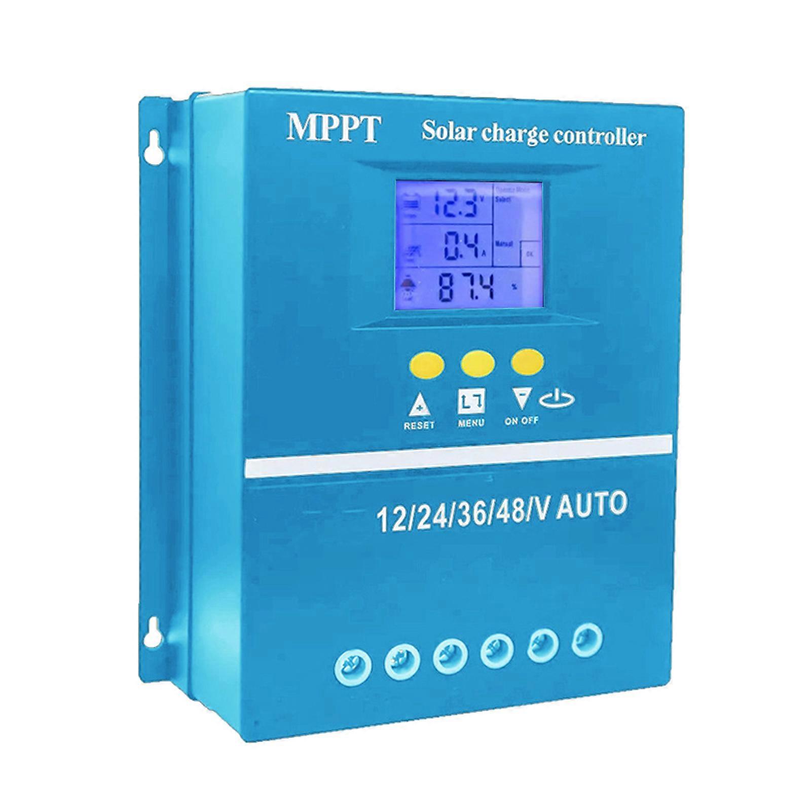 100/80/150/200A Otomatik Güneş Enerjili Şarj Cihazı MPPT Güneş Şarj Kontrol Cihazı, Elektronik Cihazlar için LCD Ekranlı, Çok Renkli