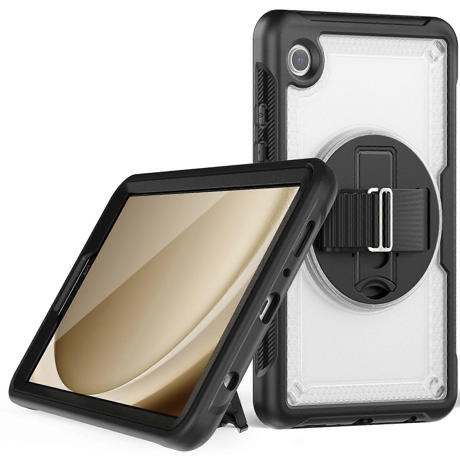 Honeycomb Hand Grip Turntable Stand Tablet Case