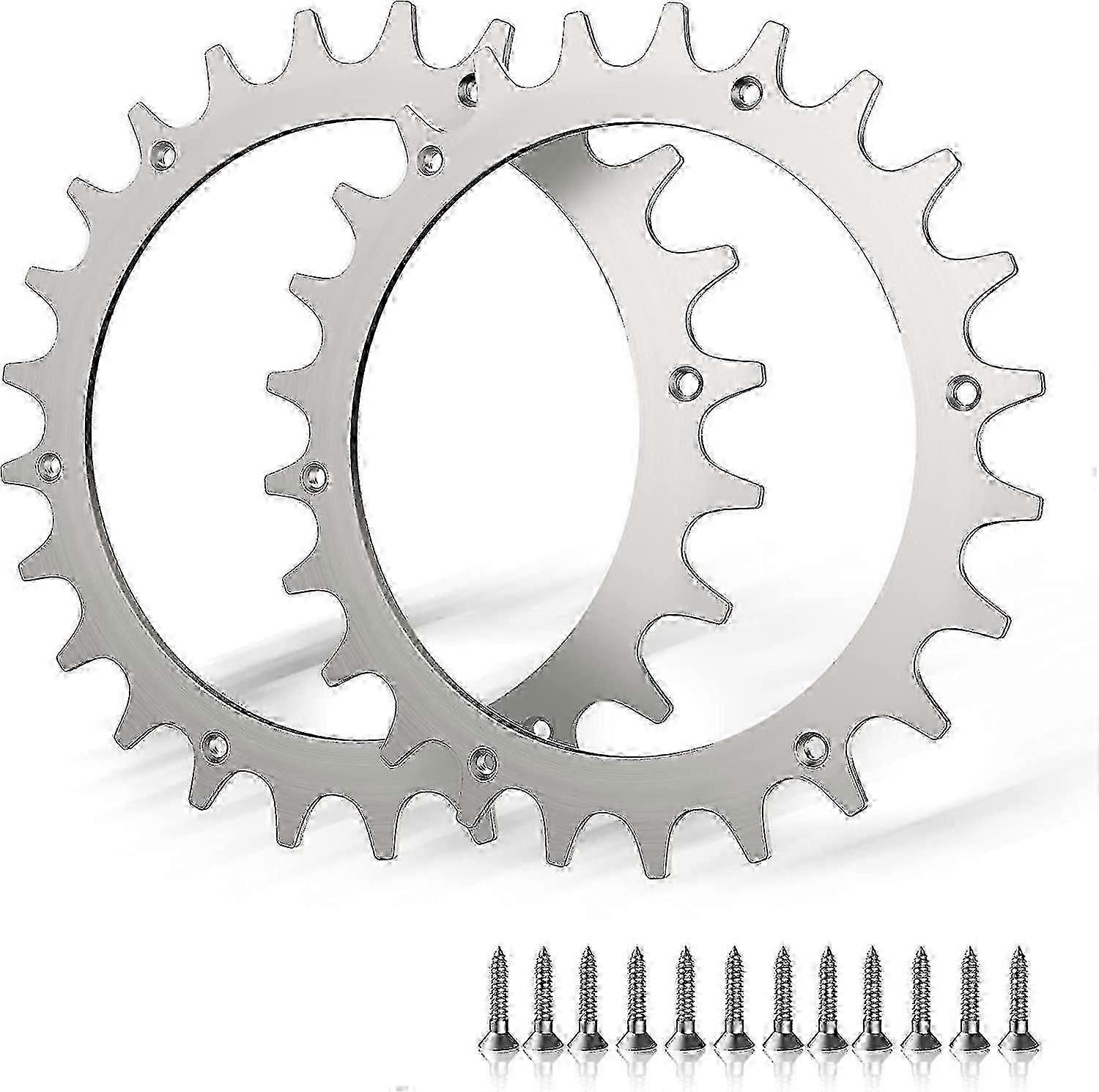 2-pakning skruepigger i rustfritt stål for Worx S/M-modell robotklipper 205 mm hjultrekkforsterker