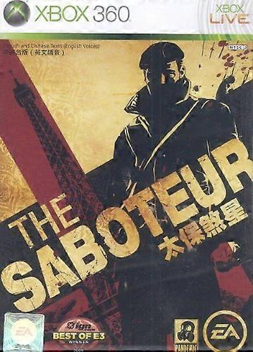 Saboteur  Game - Xbox 360 - PAL - New & Sealed
