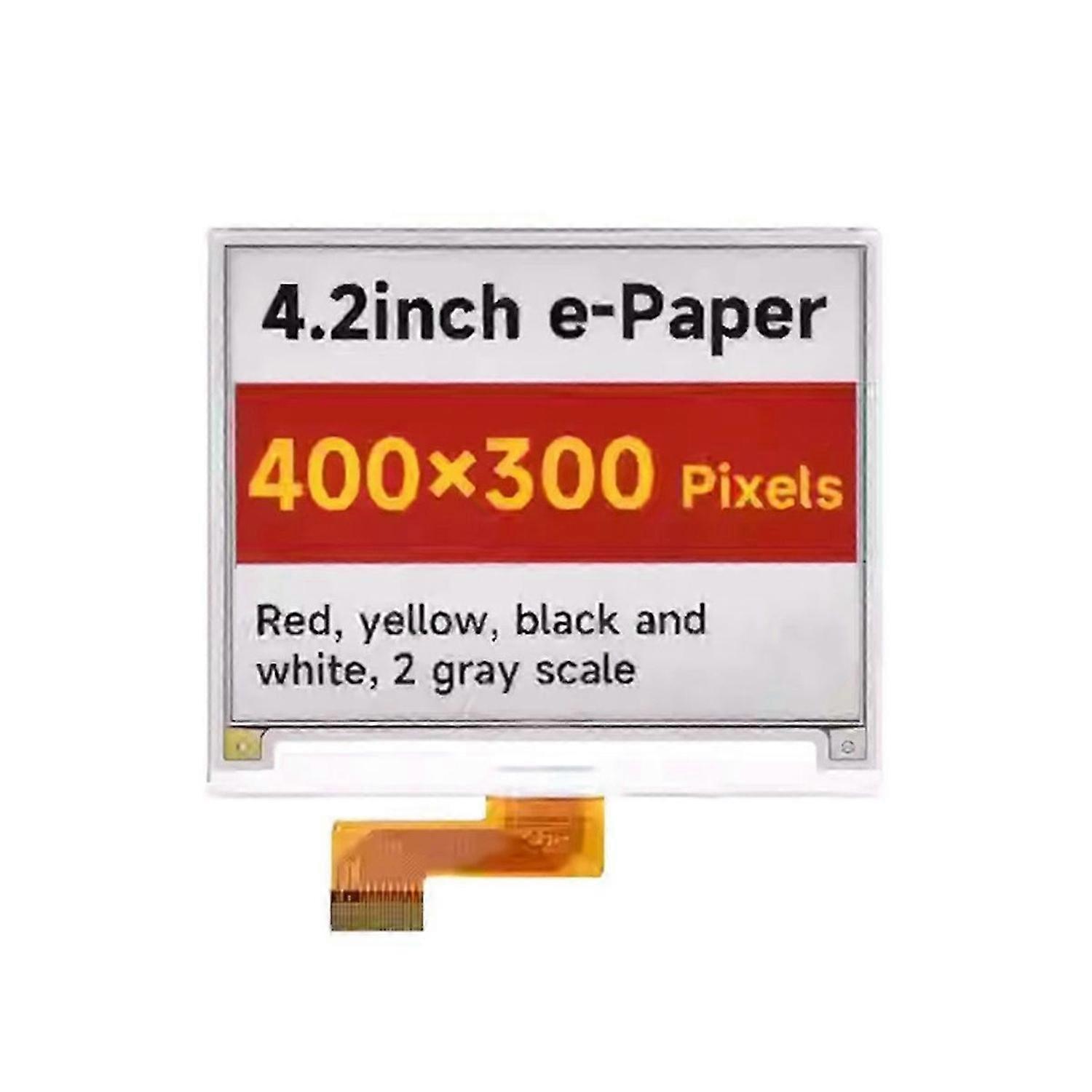 Waveshare 4.2 Inch for Raspberry Pi 4 E-Paper Module E-Ink Display A