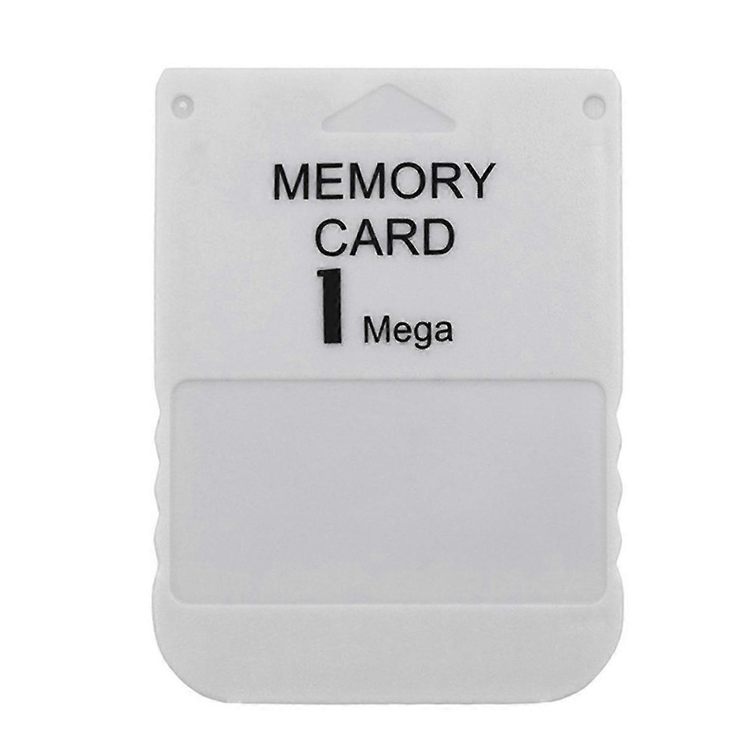 For 1 Mega Memory Card for PS1 PS One for Playstation 1 Game Console Save Game Data Saving Progress 1MB Memory Card