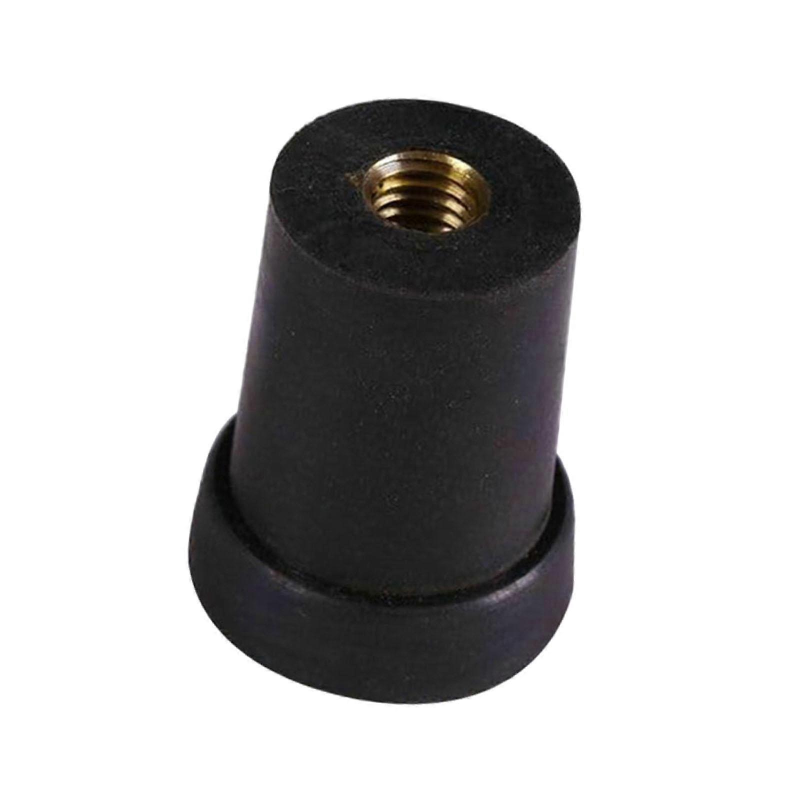 Double Bass Endpin Rubber Tip with Internal Metal Thread Portable Sturdy
