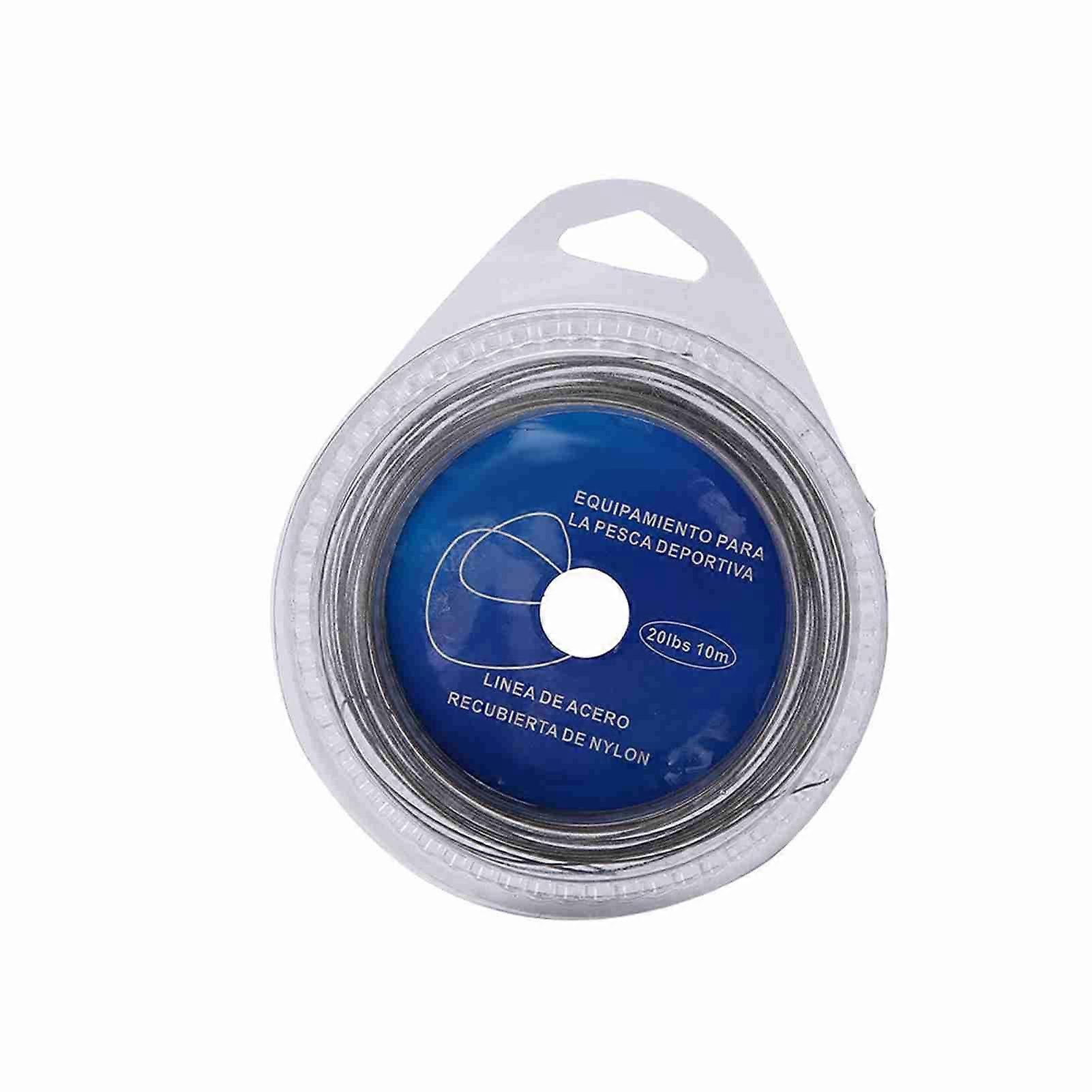 10m 7 Strands Braided High Strength Sea Fishing Steel Wire (20lb)