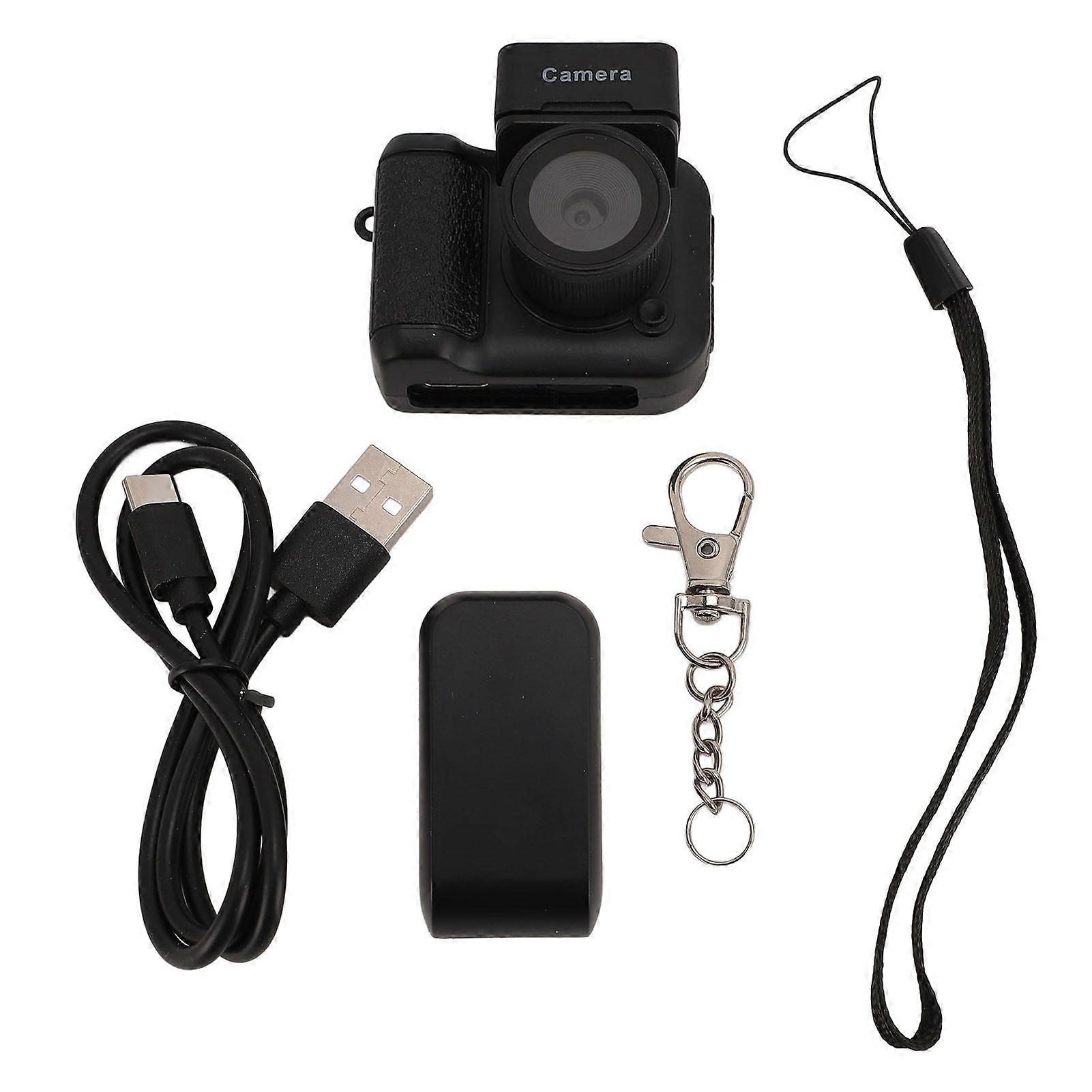 Action Camera 2MP 1080P High Definition Compact Vlog Travel Camcorder with Color Screen for Teens Students Kids