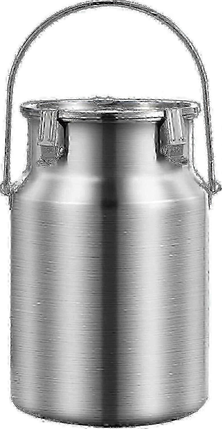 Bidon à lait en acier inoxydable de 3 l, 5 l, 10 l avec couvercle scellé