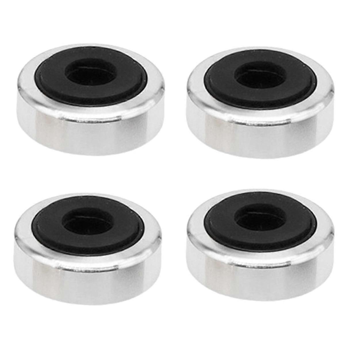 Aluminum Turntable Isolation Pad, Floor Protector Spikes Stand for Amplifier, HiFi Devices Enhance Audio Performance B