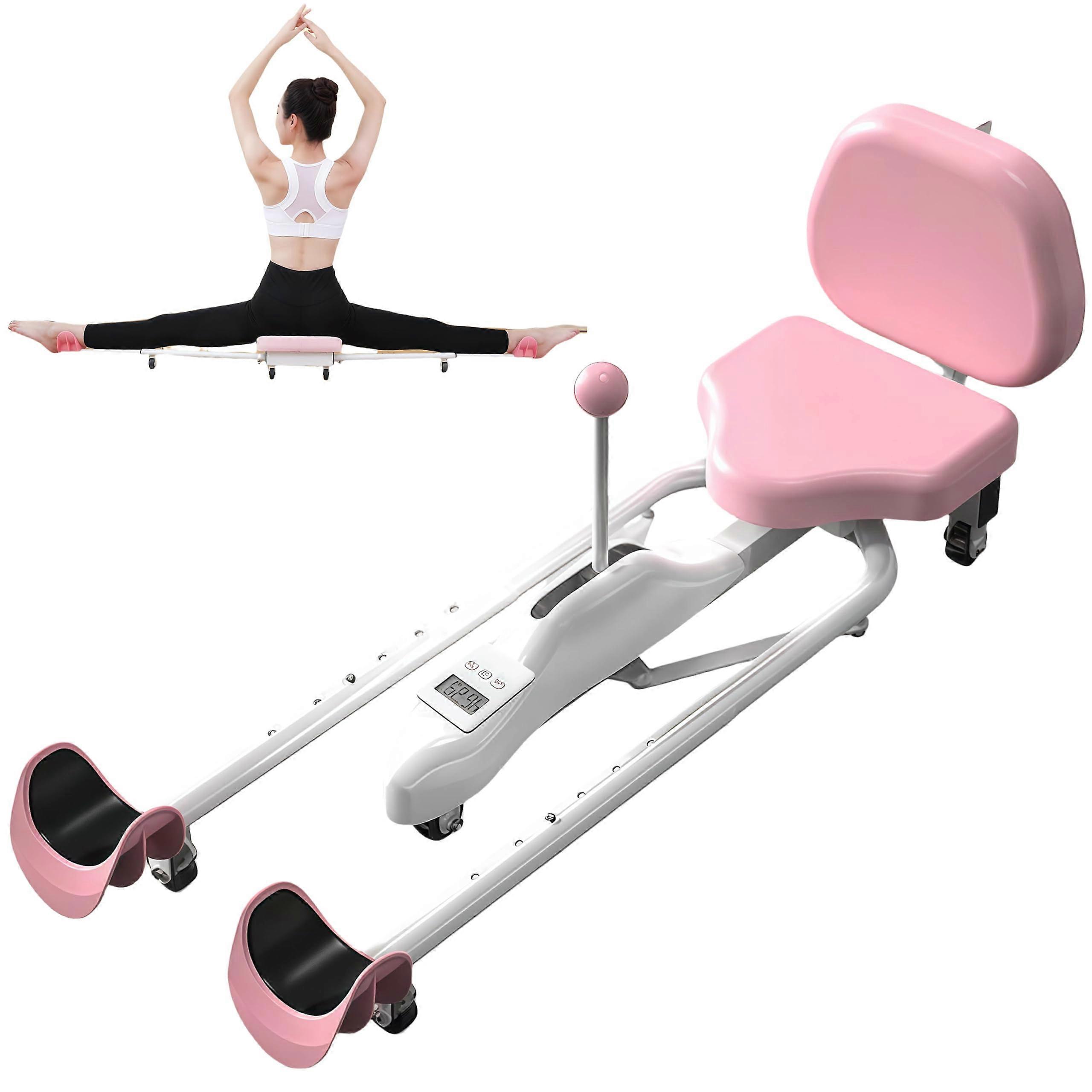 Professional Leg Split Stretching Machine, Adjustable Split for Yoga/Dance, Martial Arts Flexibility, Back Cushion