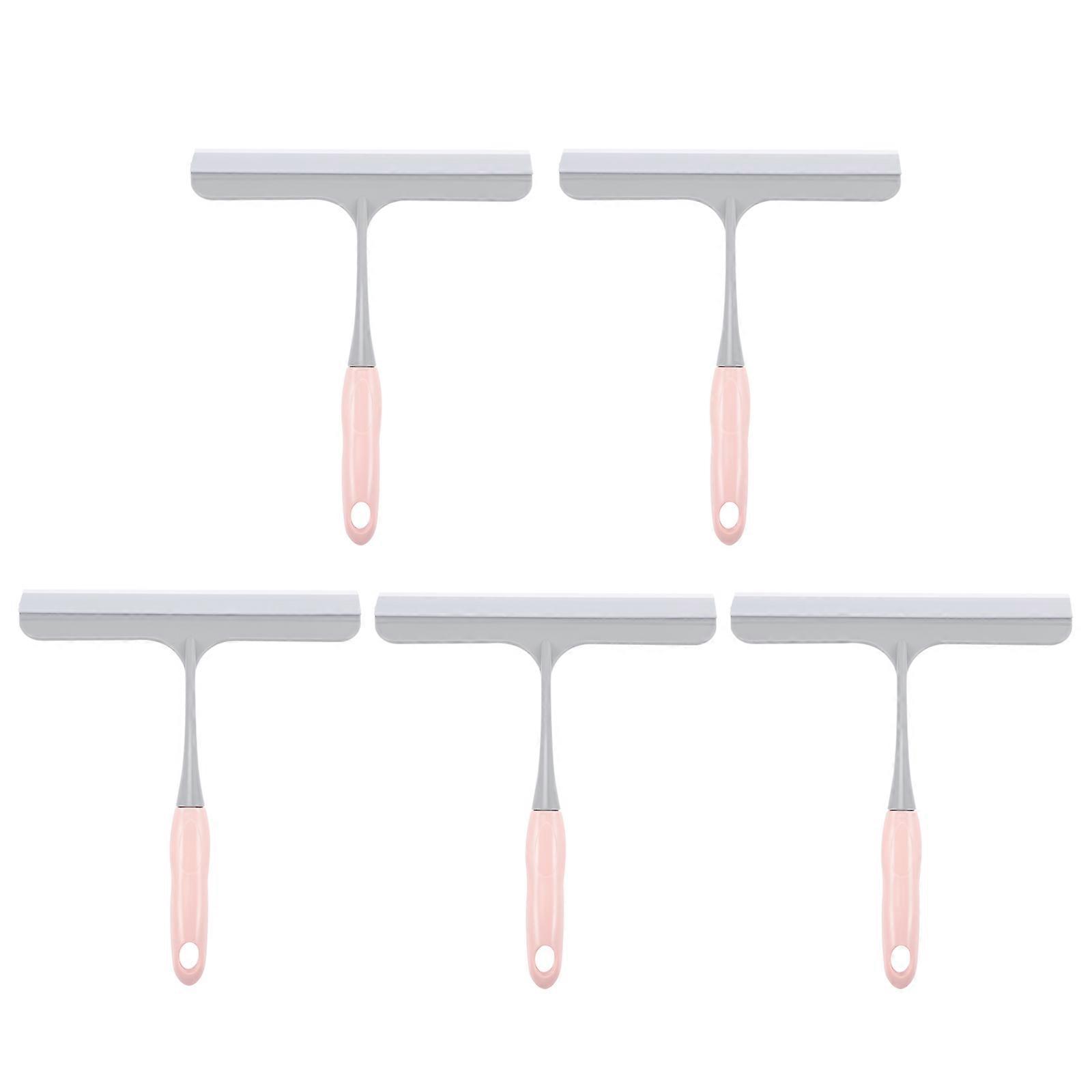 Assorted Color Window Squeegee Silicone Cleaner for Home 5Pcs Bathroom Tool