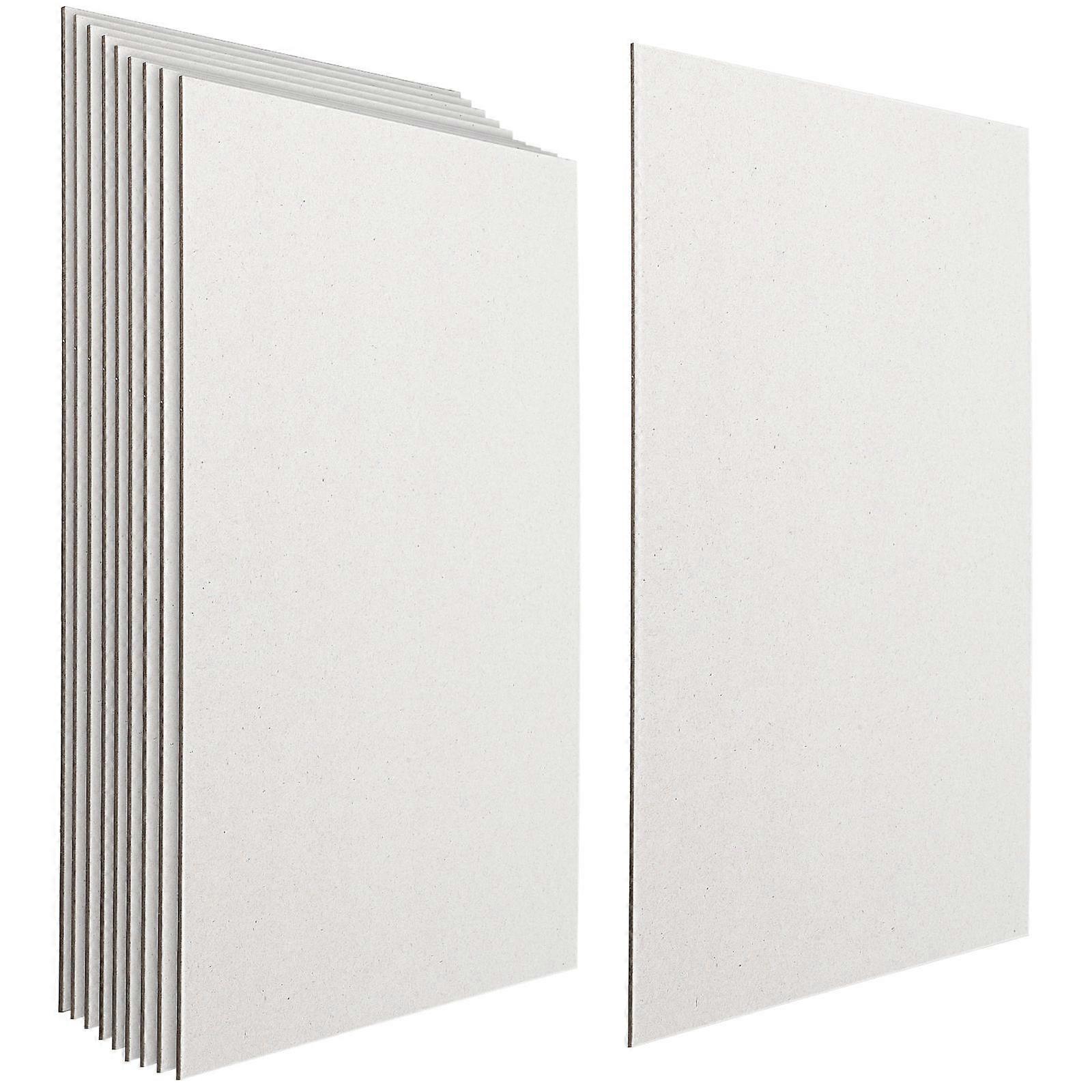 Binders Board Heavy Duty Chipboard Paper Sheets for Crafting Supplies Gray Material for Bookbinding 20 Sheets