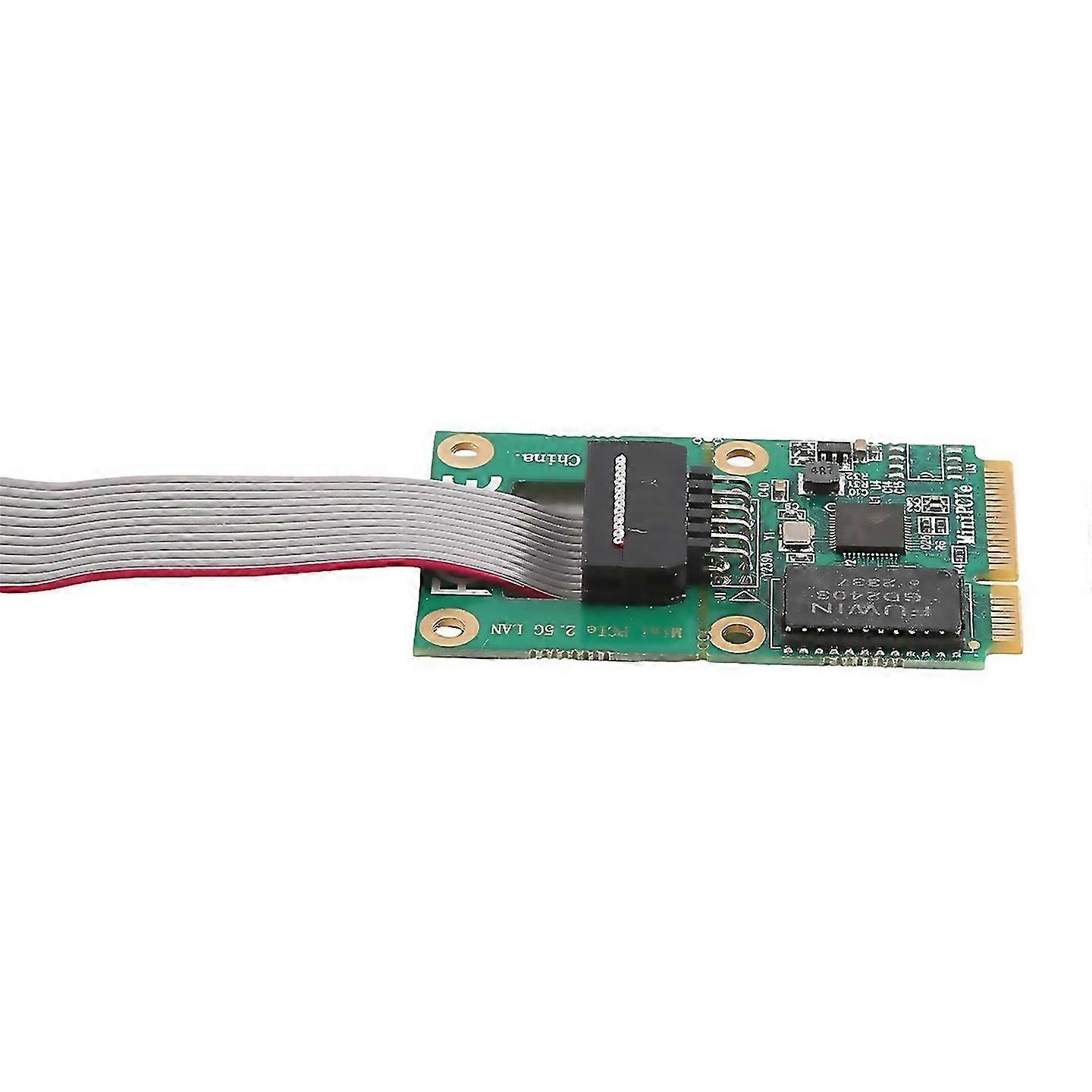 Für Mini Pcie 25g Ethernet Karte RJ45 Netzwerkadapter Gigabit Netzwerkadapter Mini Pcie 2500Mbps RJ45
