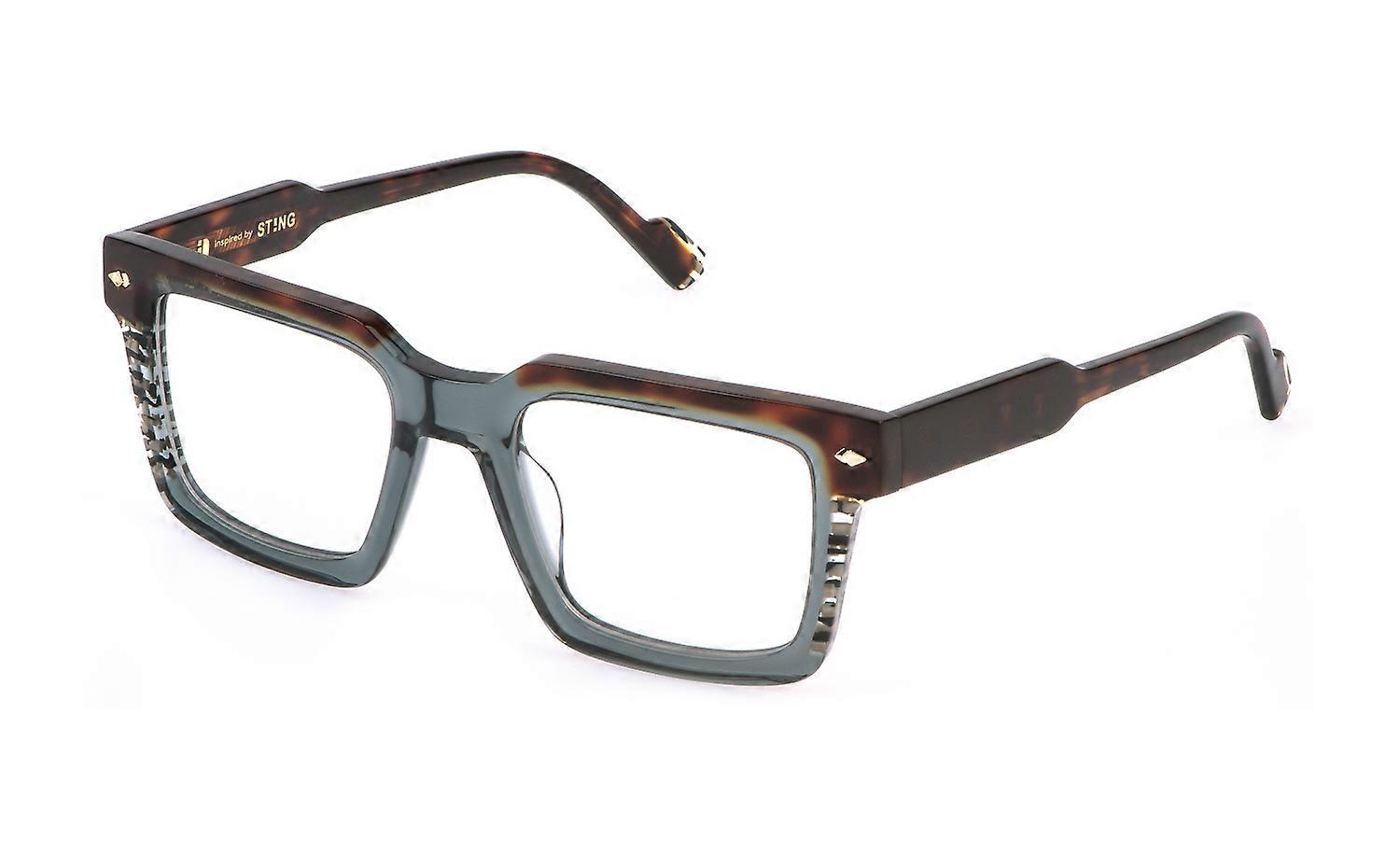 Eyewear Frames Sting VST526V 0819 Grey Transparent LUCIDO 51/21/145 MAN