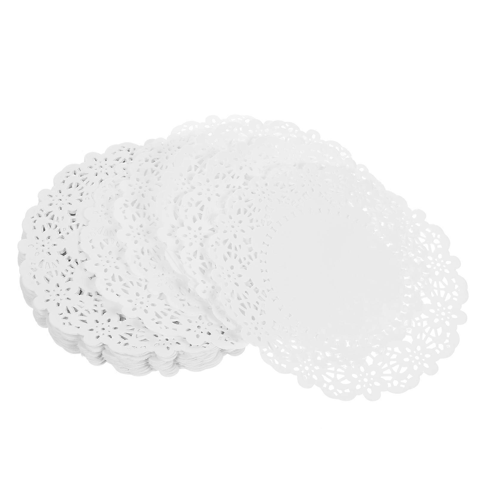 Cake Packaging Pads Paper Doilies for Serving Desserts 140Pcs Set