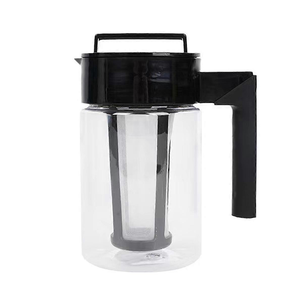900Ml Cold Brew Iced Coffee Maker Airtight Seal Handle Coffee Kettle