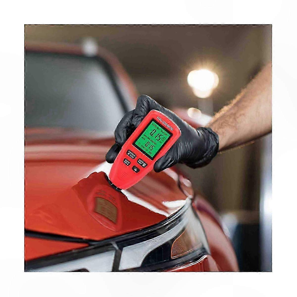 Portable Coating Thickness Meter 0-2000UM Paint Measurement Tool for Automotive Use