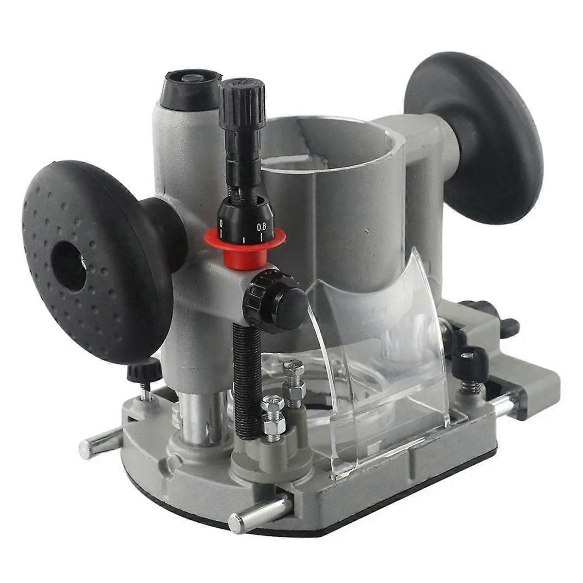 Adjustable Trimming Machine with Plunge Router Base,Double Handle