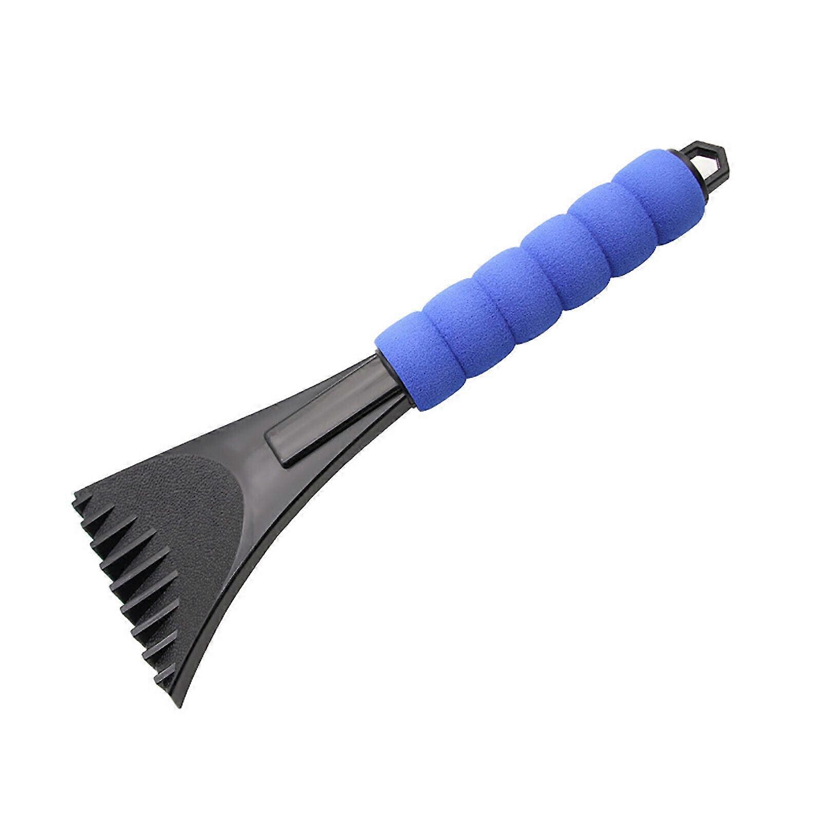 Ice Scraper for Car Windshield Plastic Snow Frost Ice Removal Tool with Foam Handle for Cars Trucks Window