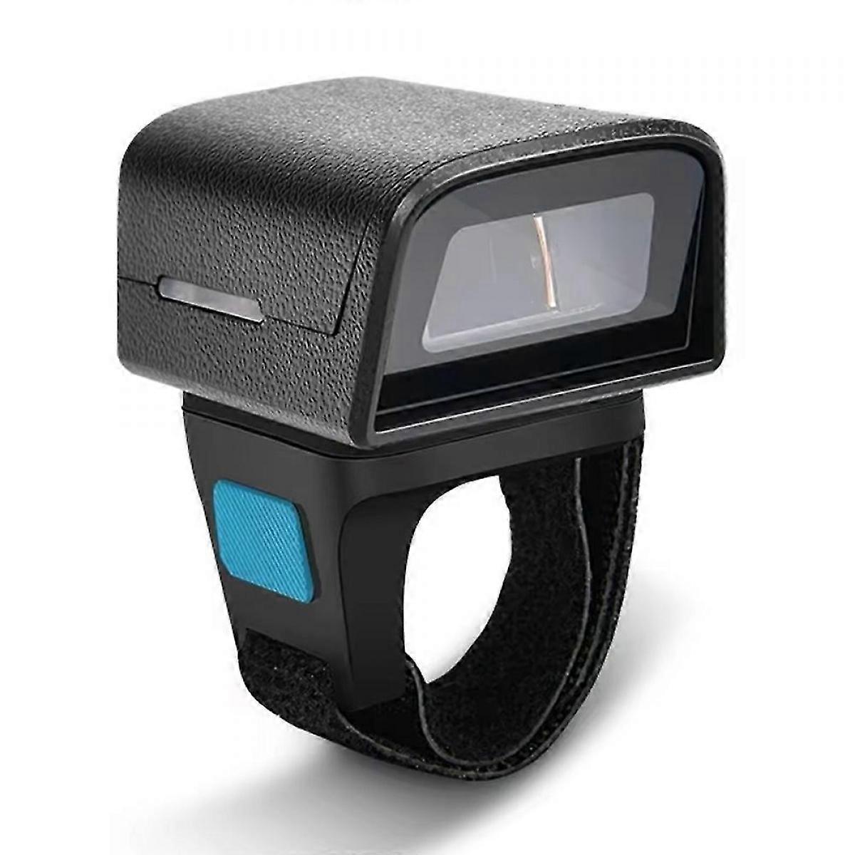 HC-Z01D Mini Bluetooth-Compatible Finger Ring Barcode Scanner Wireless 2D QR Code Reader