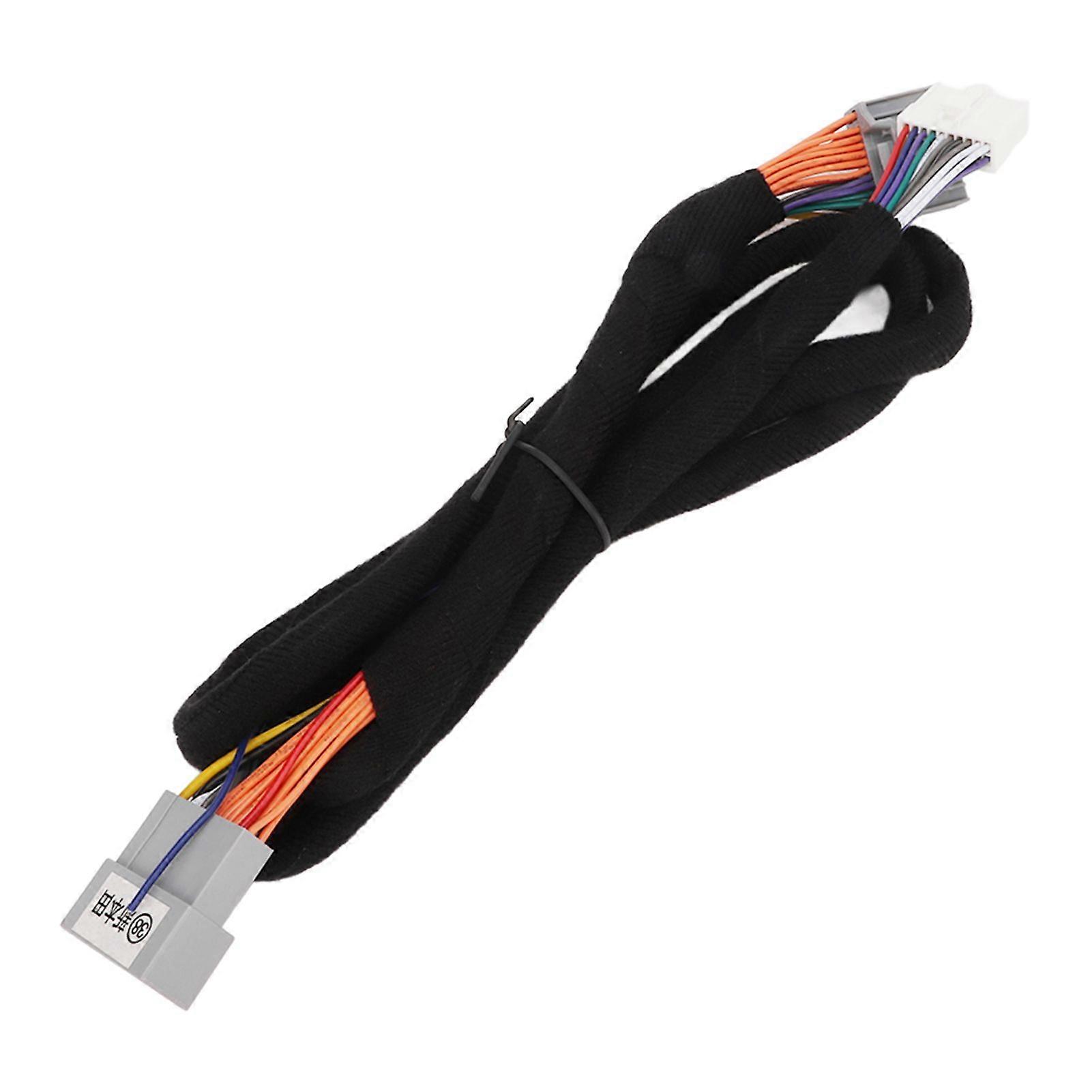 12V 15A DSP Amplifier Wiring Harness Cable Plug Fast Transmission Automotive Audio System Accessories