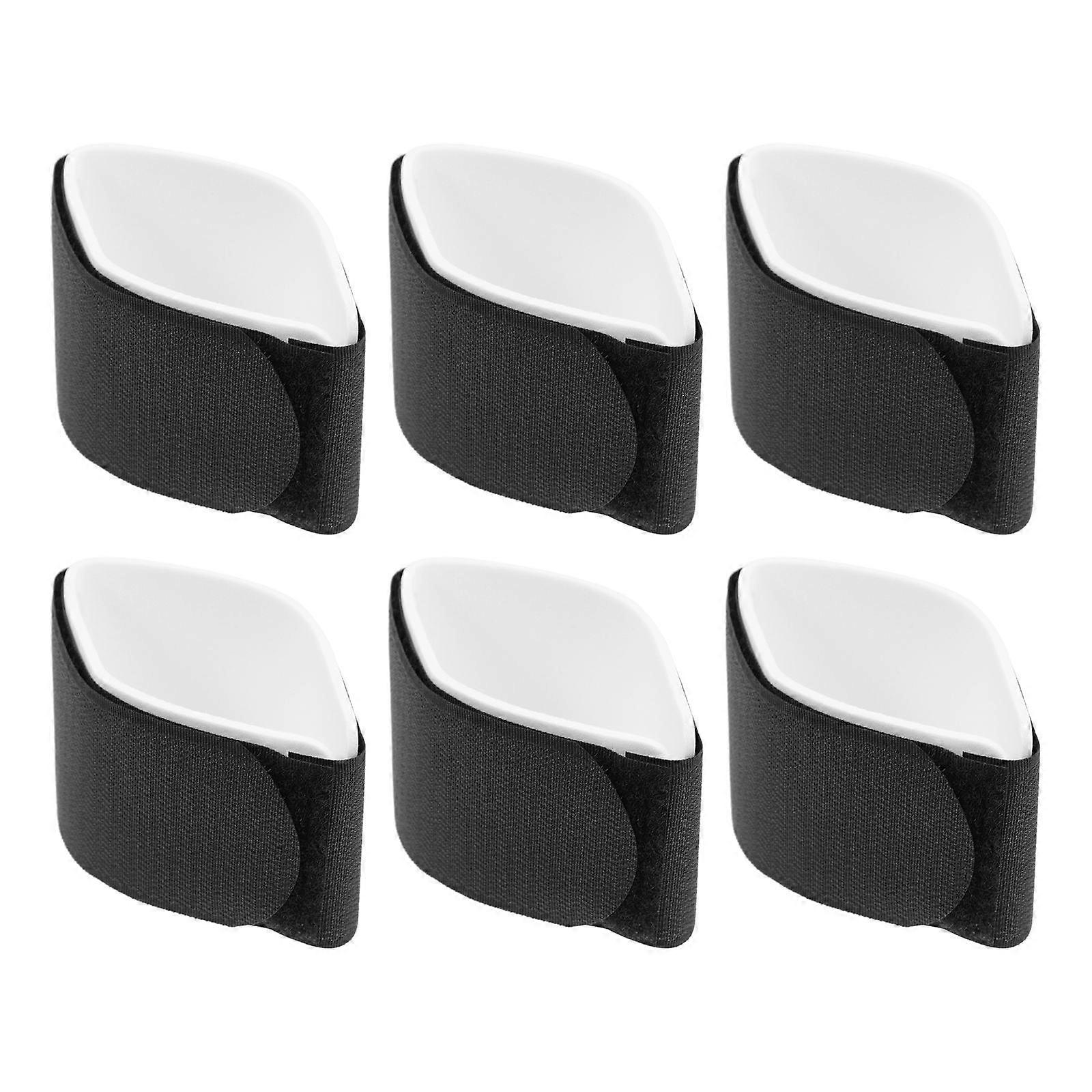 Snowboard Fixing Strap Black for Skis Fixing Band 12Pcs