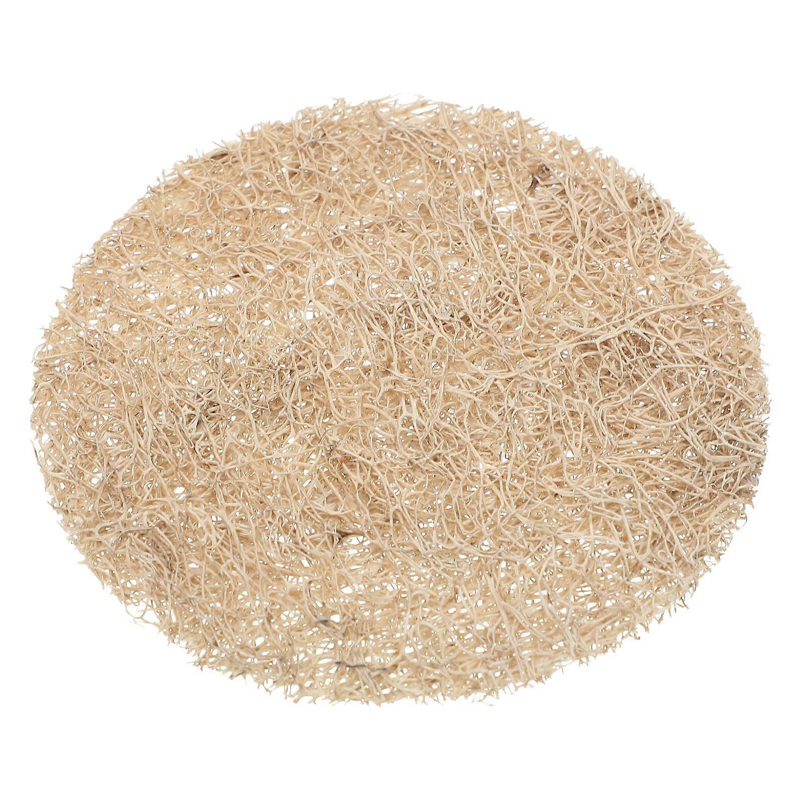 3Pcs Kitchen Essentials Woven Rattan Coaster Cup Mats Perfect For Patio Use To Protect Tables With Simple Design