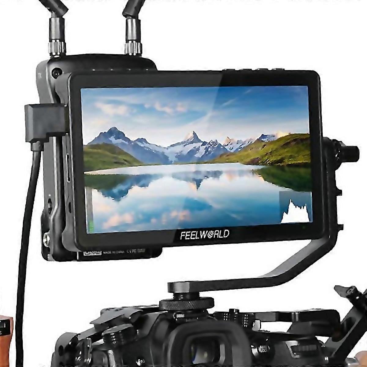 For Feelworld F5 Pro V4 6 Inch Touch Screen Dslr Camera Field Monitor 3d Lut 4k Hdmi Input Output Ti