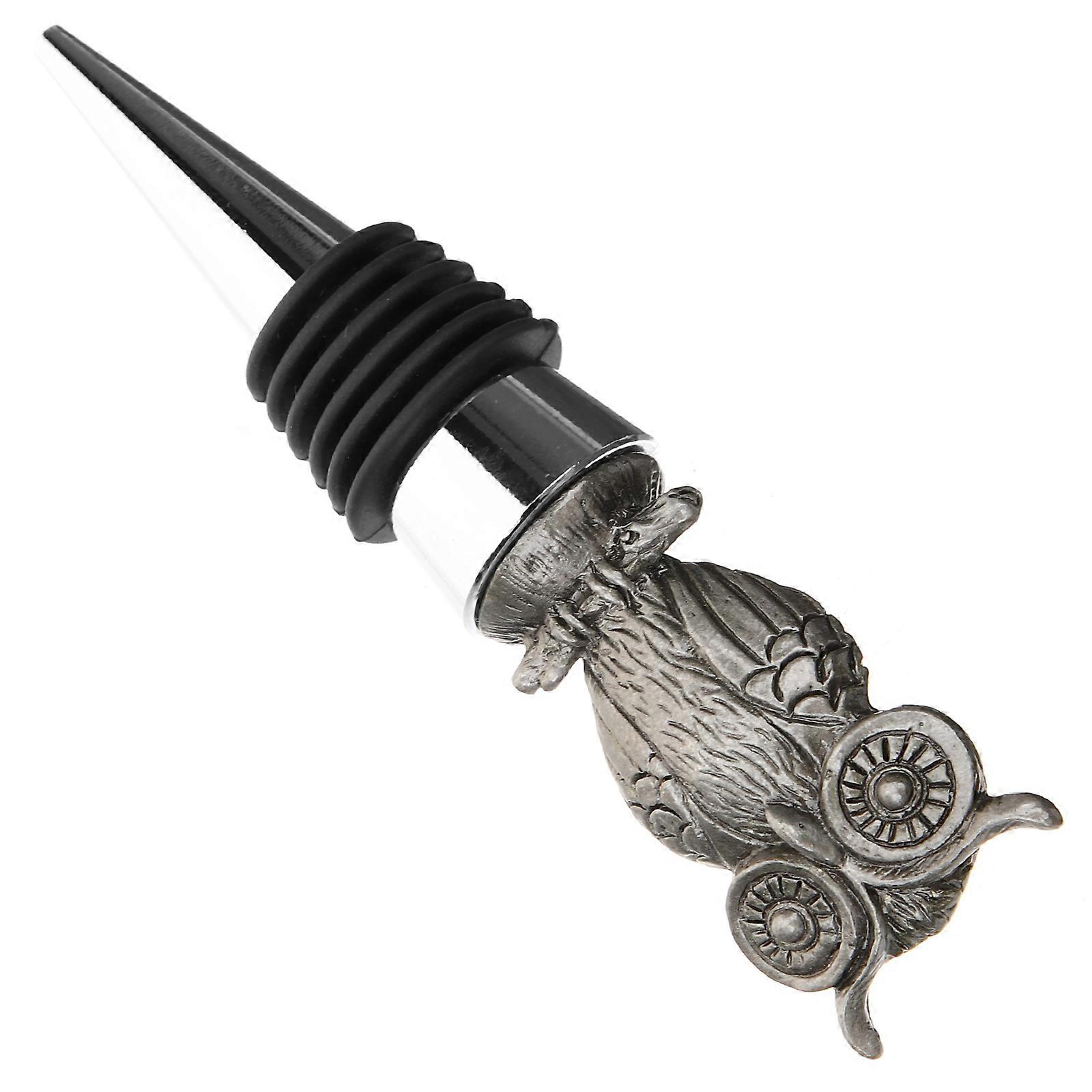 Stoppers Bottles Owl Shape Airtight Seal Alloy For Party Decorative Design 1Pcs