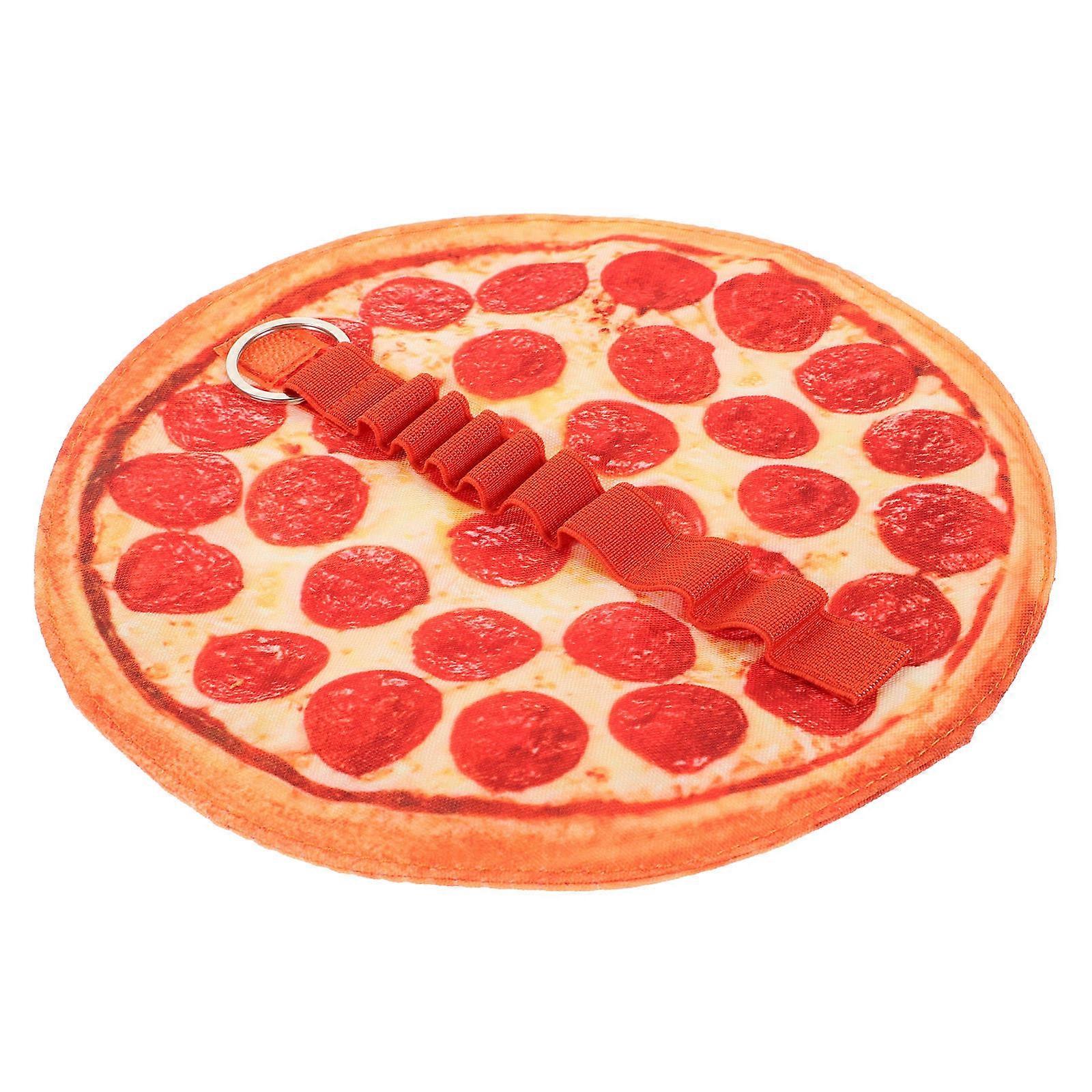 Large Capacity Pizza Pencil Roll Holder For Office Workers Multi Color Stationery Storage 1Pack