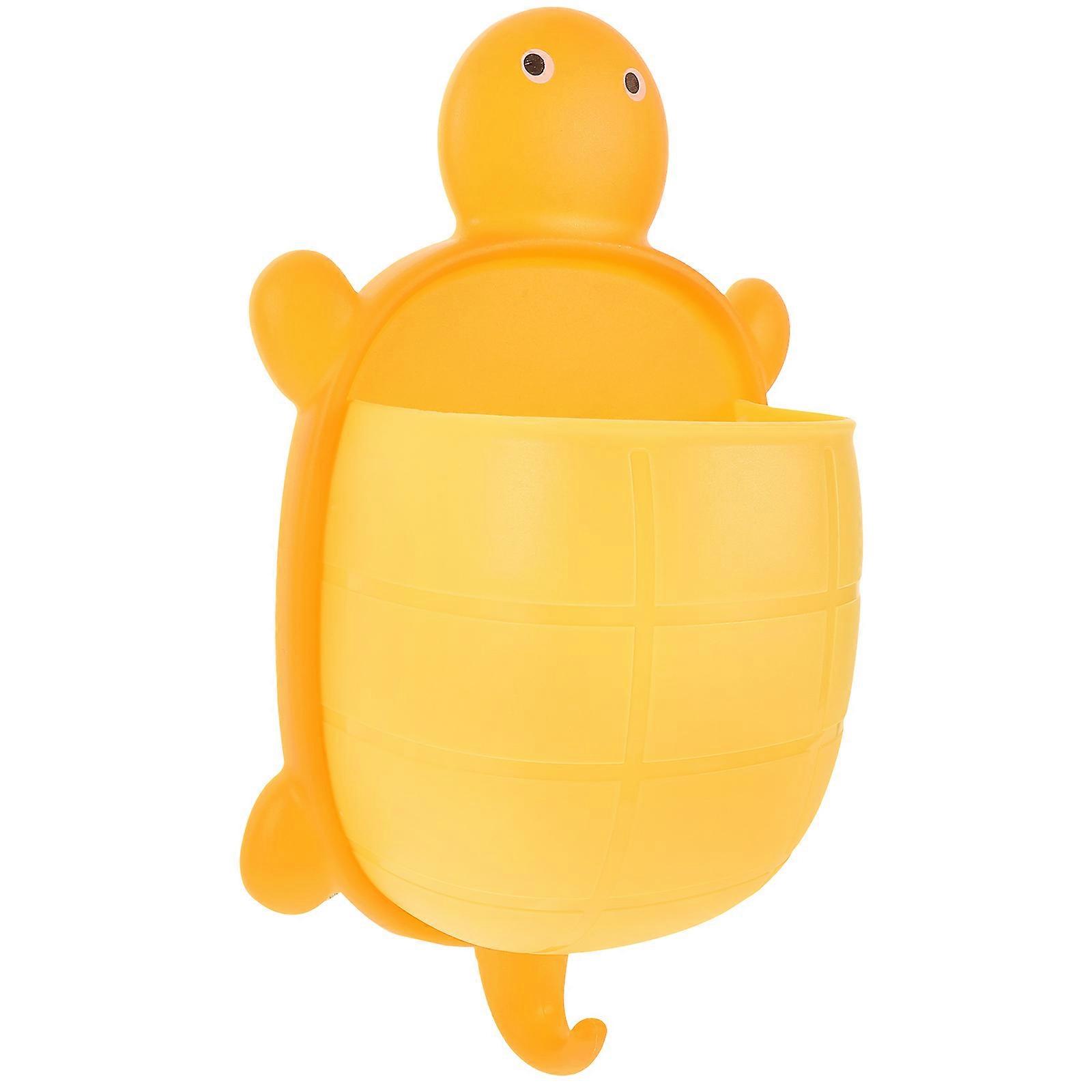Bathroom Wall Mount Toothbrush Holder Turtle Style 4Pcs Set