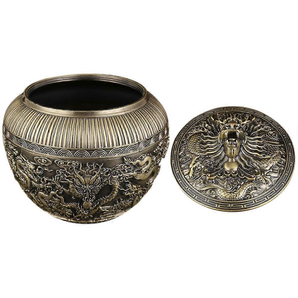 Metal Container With Lid For Various Items Tea Lovers Home Decor Design 1Set