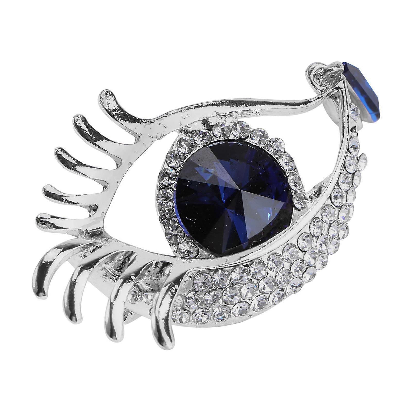 Brooch Eye Modeling Corsage Decor for Clothes with 1Pcs Elegant Breastpin