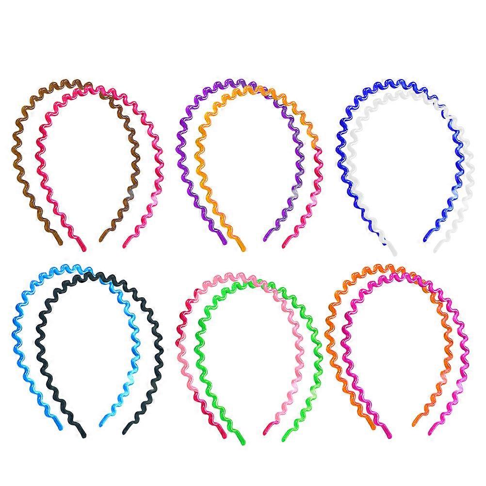 No Teeth Headband Spring Headband for Decoration 36Pcs Plastic Material