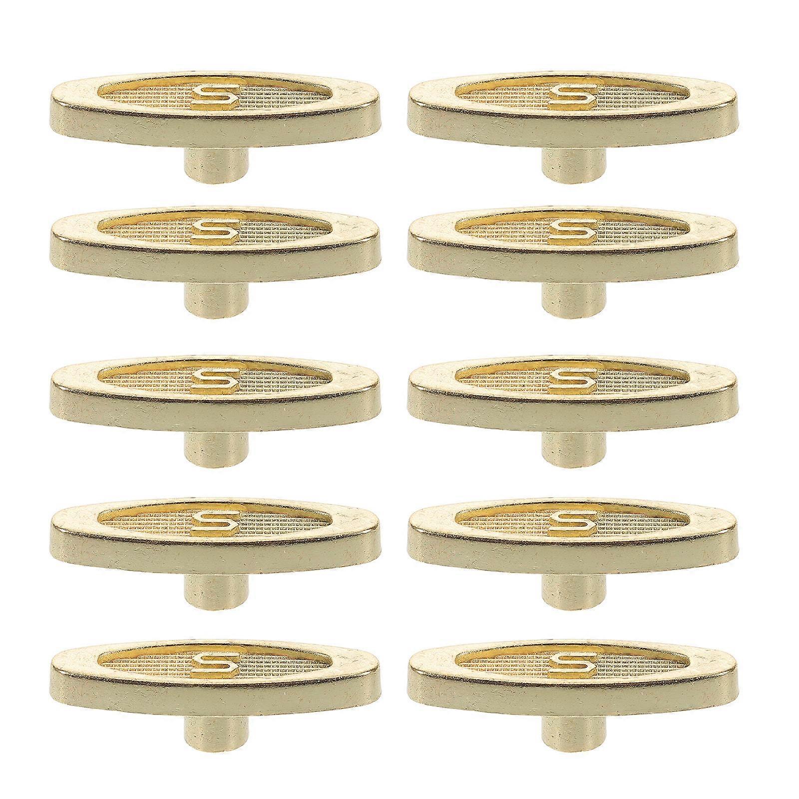 10Pcs Music Box Winding Keys Replacement For Craftsmen T-Shaped Parts With Elegant Design