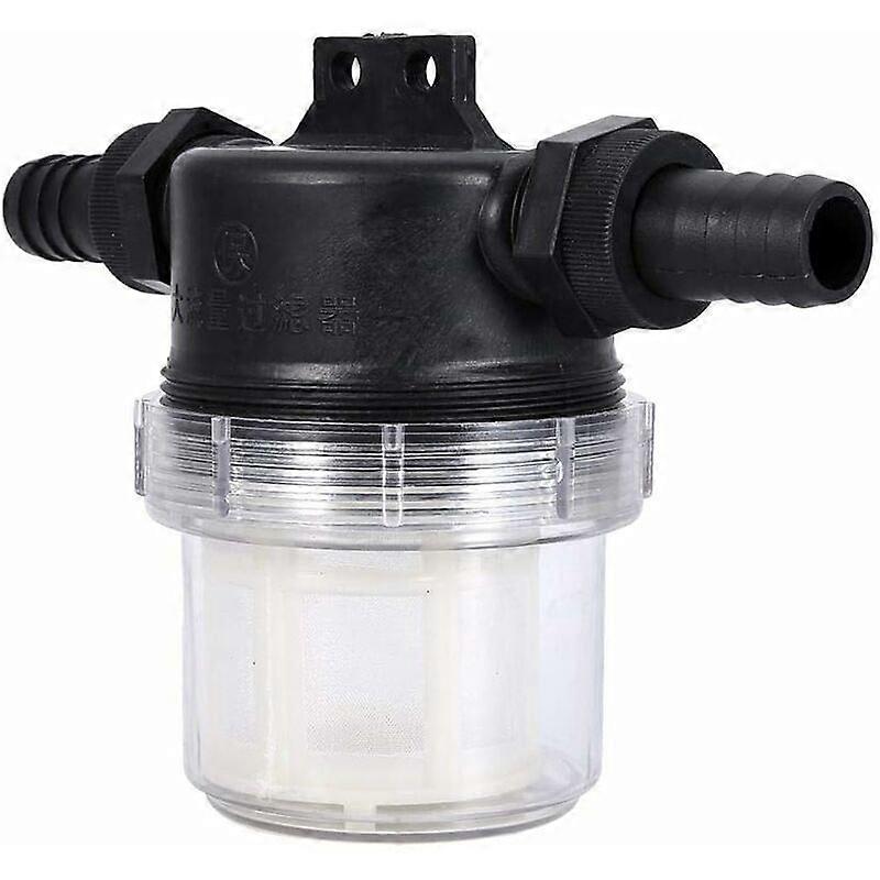 (Connection: 20 mm) Irrigation pump filter for garden pumps
