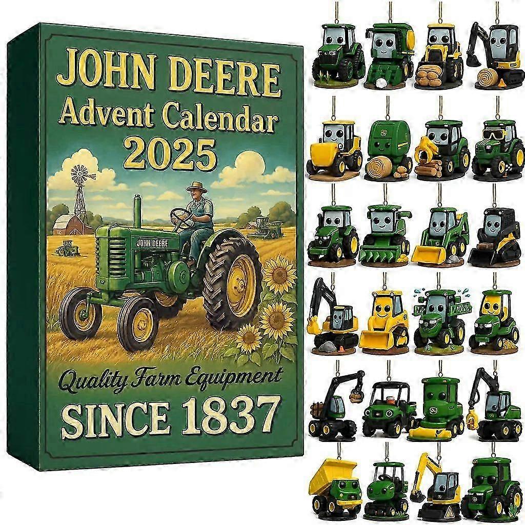 24-day John Deere Advent Calendar 2025 Tractor Blind Box