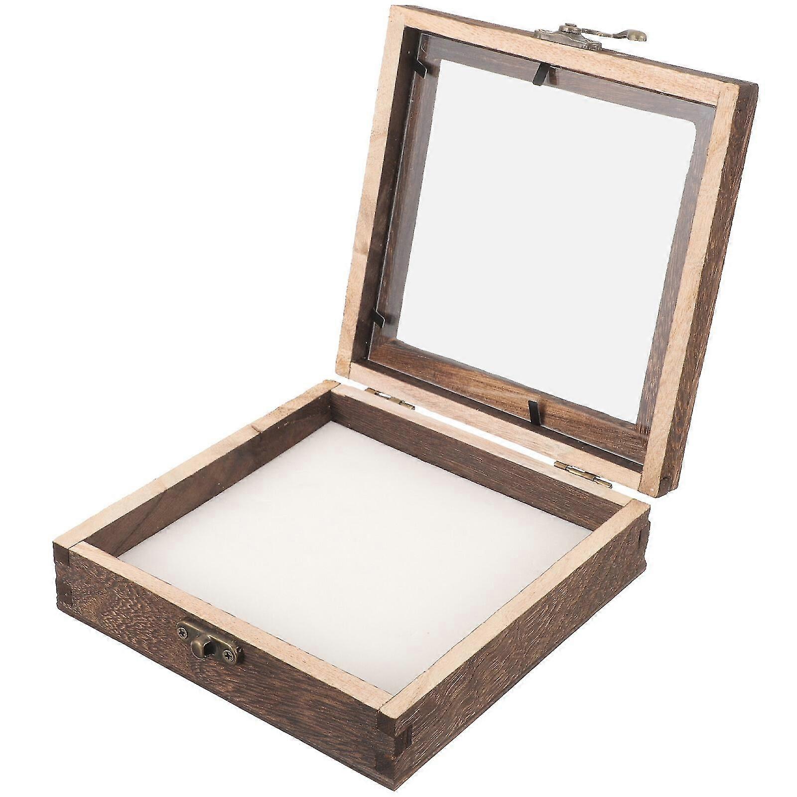 1 Set Of Insect Display Case Durable Insect Specimen Box Wood Insect Showcase For Home