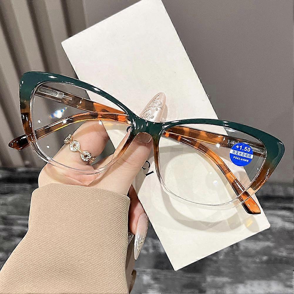 Cat Eye Blue Light Blocking Glasses for Women Reading and Computer Use