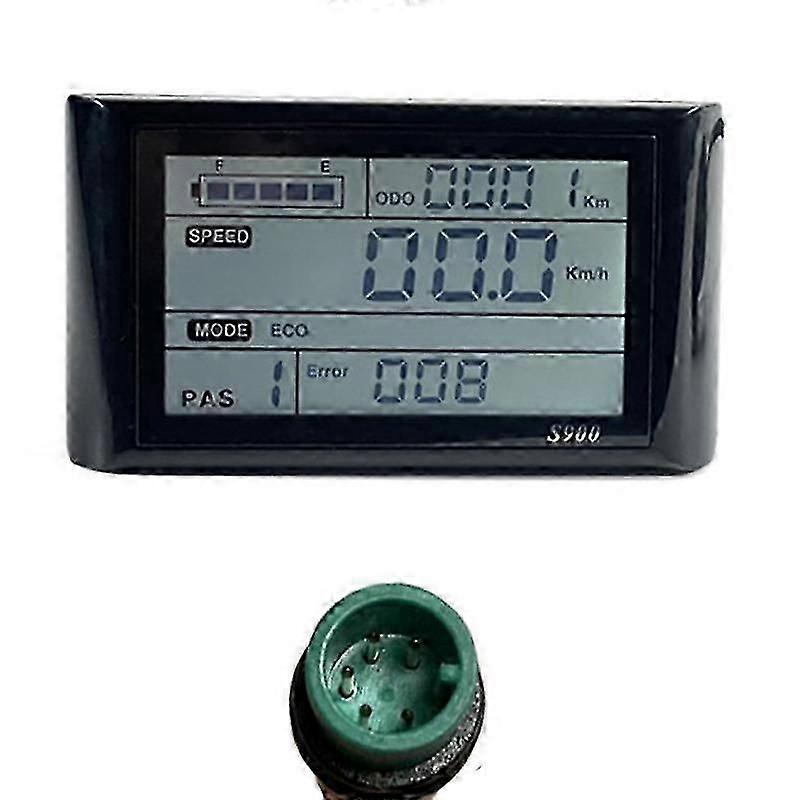 For Electric Bicycle Display JN LCD Meter S900 for JN Intelligent Controller 36V48V Ebike Panel Julet Waterproof Plug