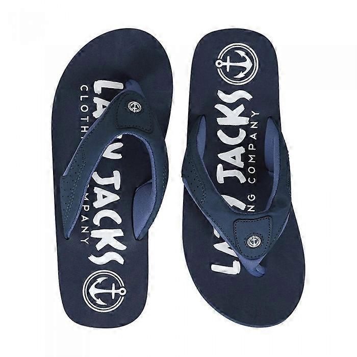 Lazy Jacks Mens Cushioned Flip Flops