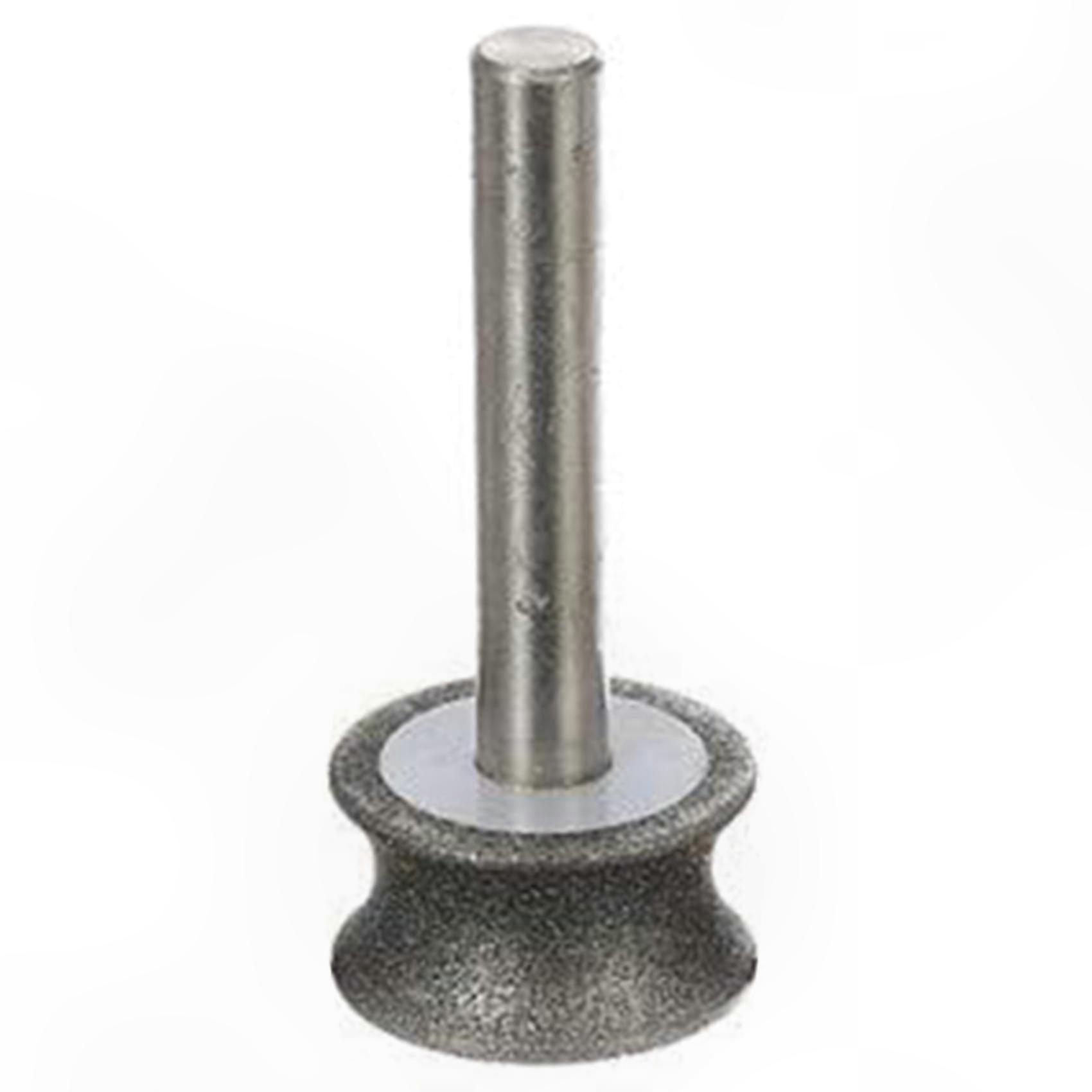 Glass Grinding Wheel for Chamfering and Straight Edges, 6mm (8mm) Size for Airplane and Precision Applications