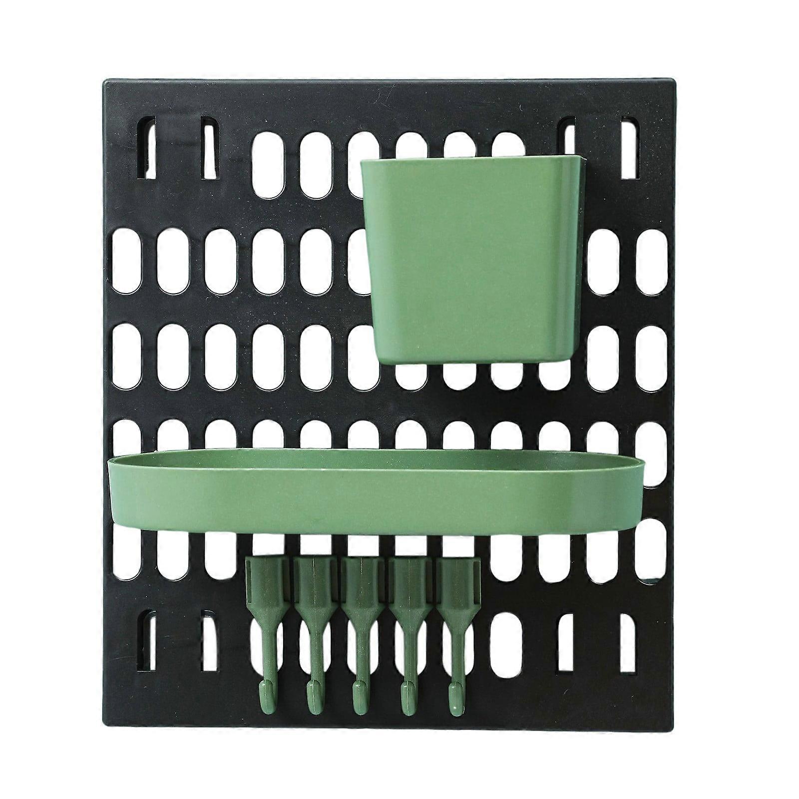 Fdksdf Floating Shelves Wall No Hole, Compatible with Household Wall Mounting, Dorm Kitchen Storage & Partition Hooks