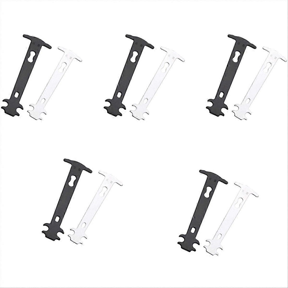 Bicycle chain wear indicator measuring repair tool